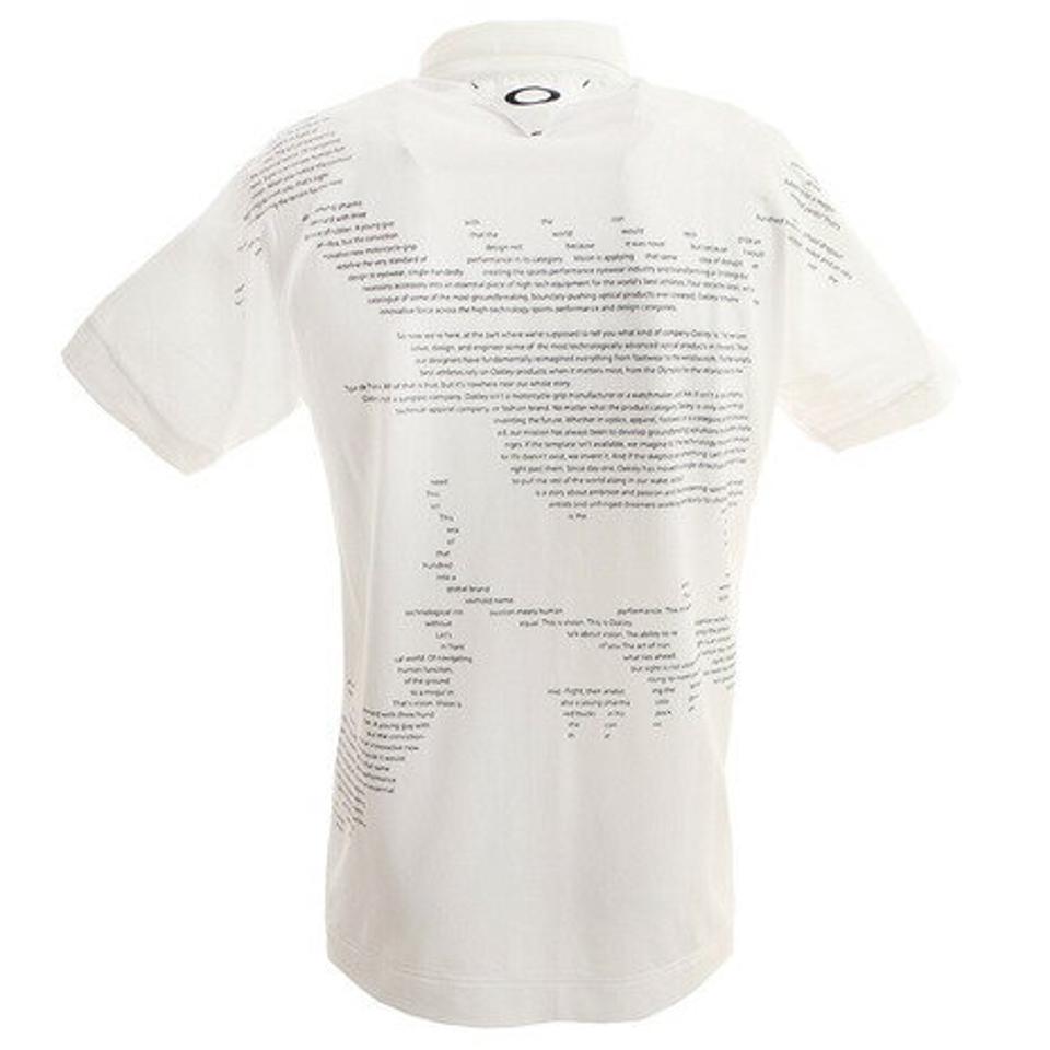 オークリー(OAKLEY) ゴルフ ウエア ポロシャツ メンズ Skull Message ポロシャツ FOA400793-100 (メンズ)