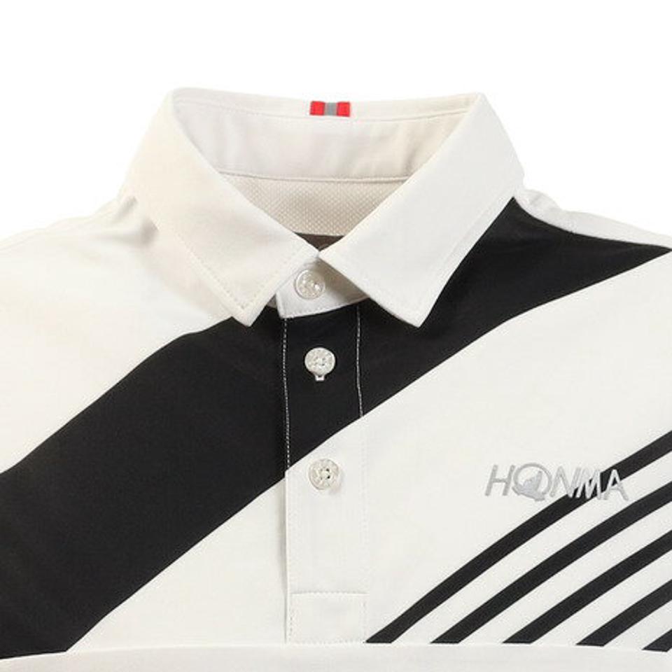 本間ゴルフ(HONMA)(メンズ)ゴルフウエア メンズ ハイゲージ 半袖シャツ 031-733114-WH