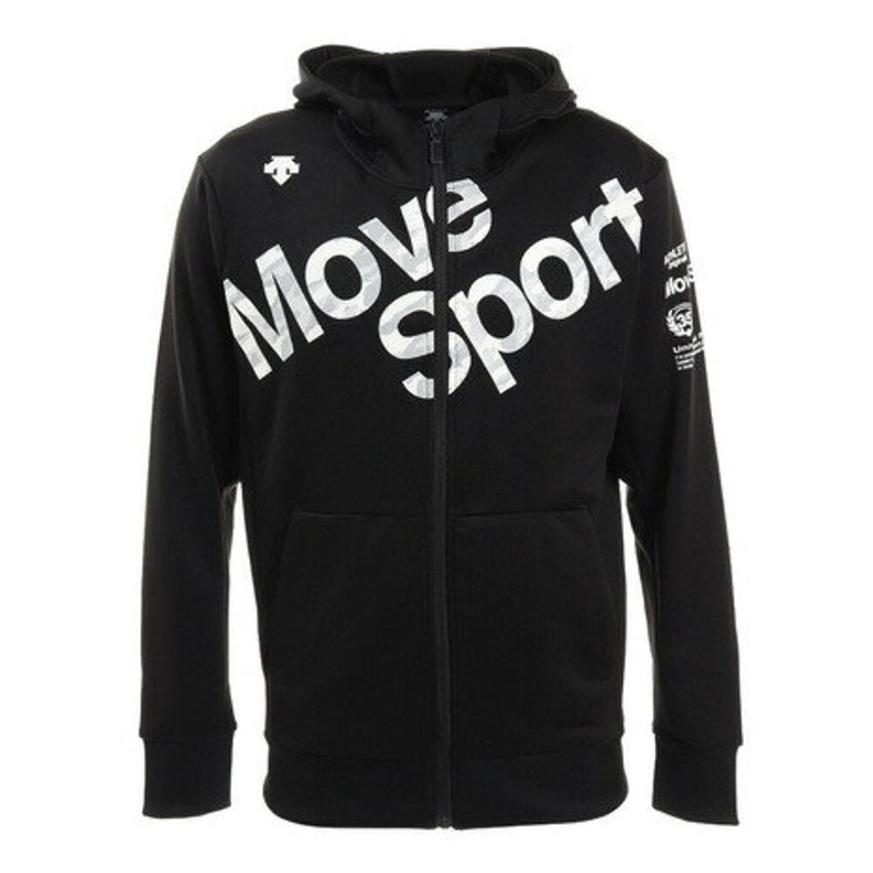 デサント（DESCENTE） スウェット フルジップパーカー DX-C0422XB BKWH （メンズ）