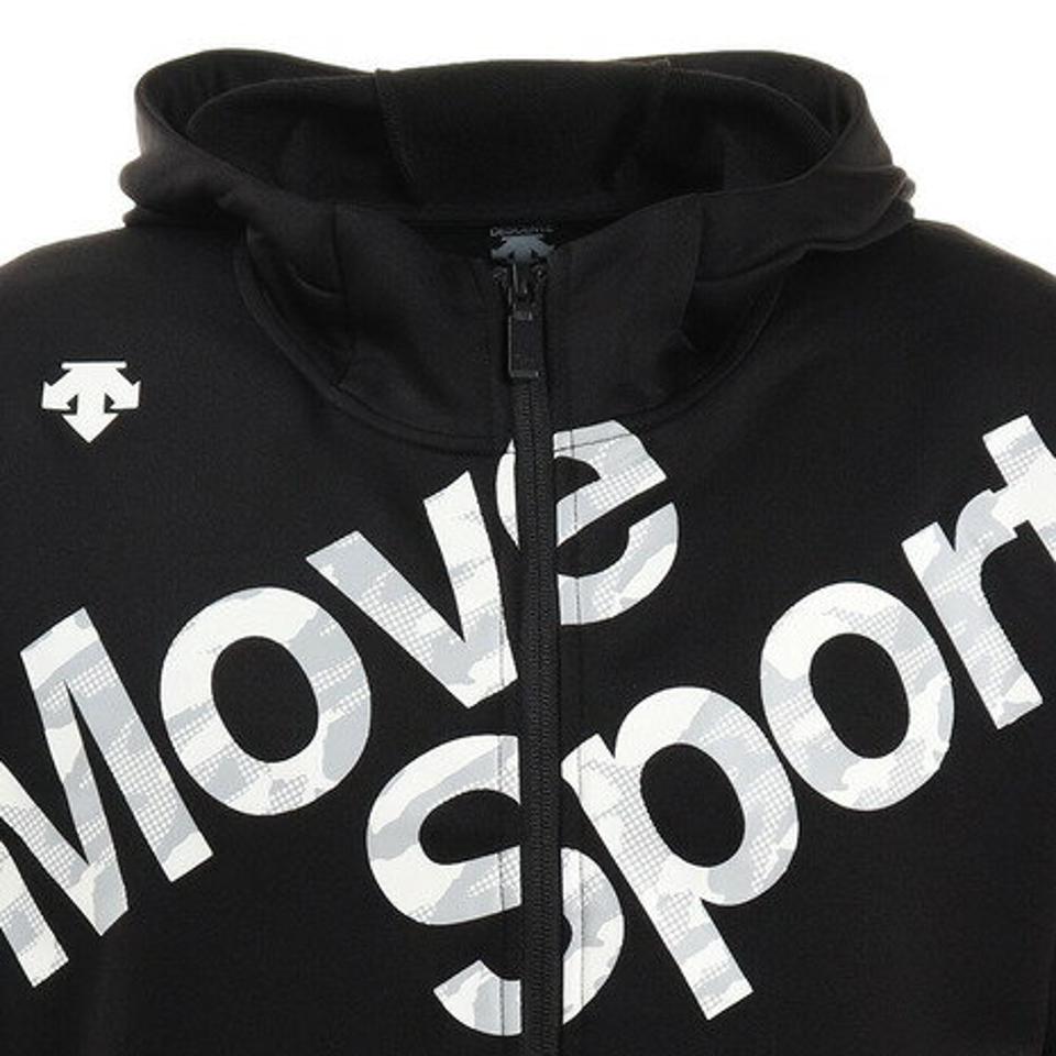 デサント（DESCENTE） スウェット フルジップパーカー DX-C0422XB BKWH （メンズ）