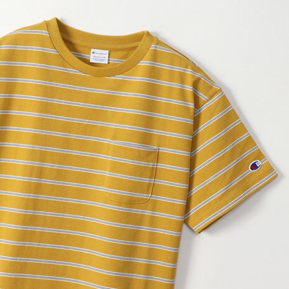 チャンピオン-ヘリテイジ（CHAMPION-HERITAGE） ポケット付き ショートスリーブTシャツ CW-V328 750 （レディース）