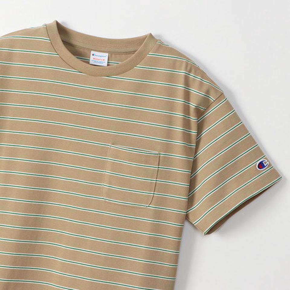 チャンピオン-ヘリテイジ（CHAMPION-HERITAGE） ポケット付き ショートスリーブTシャツ CW-V328 336 （レディース）