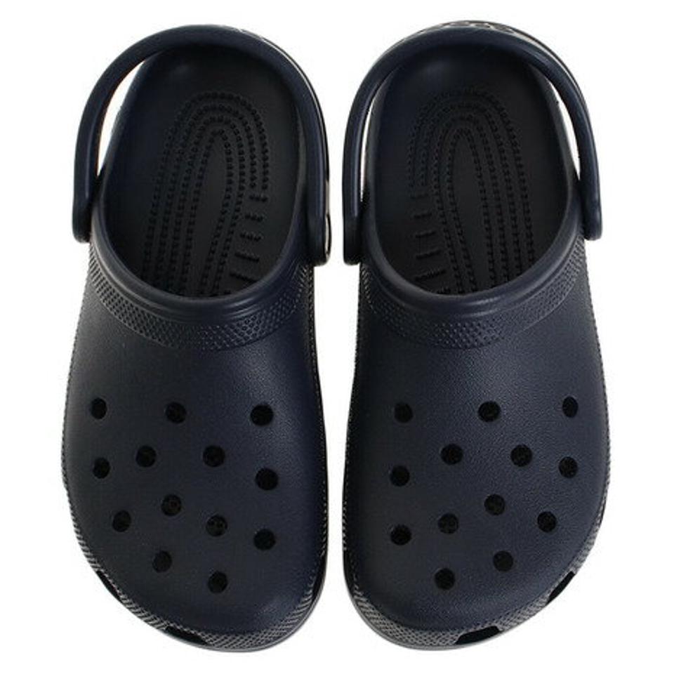 クロックス（crocs）（メンズ、レディース）クラシック クロッグ Navy ネイビー 紺 #10001-410 カジュアル スリッポン アウトドア レジャー 社内履き