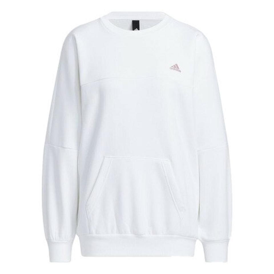 【20％OFFクーポン！3/26まで】アディダス（ADIDAS）（レディース）スウェット プルオーバー ワーディング オーバーサイズフィット フリーススウェットシャツ CK591