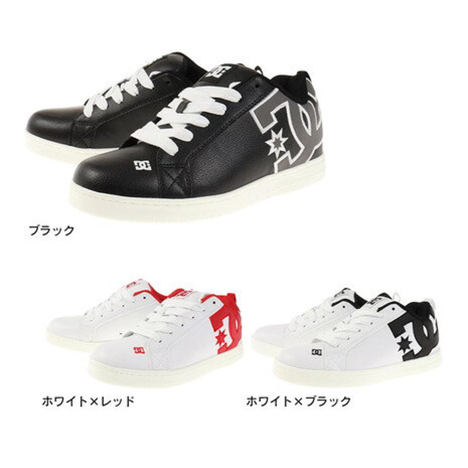 ディーシー・シュー（DC SHOE）（メンズ）メンズ スニーカー 白 黒 コートグラフィックライト ブラック ホワイトレッド ホワイトブラック 21SPDM211601