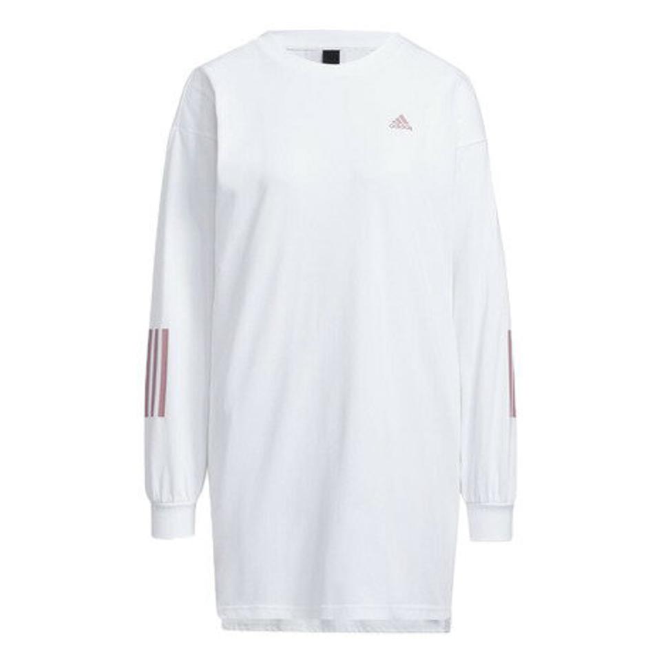 【4/15 24h限定 エントリー&対象3店舗以上買い回りで最大P10倍!】アディダス(adidas)(レディース)長袖Tシャツ レディースワーディング ルーズフィット チュニック CV338
