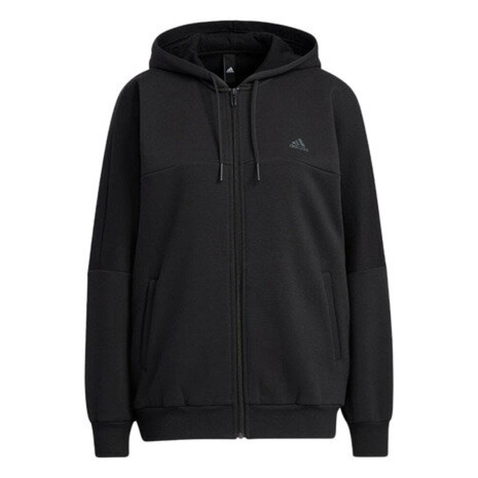 アディダス(adidas)(レディース)スウェット パーカー ワーディング オーバーサイズフィット フリース HF577