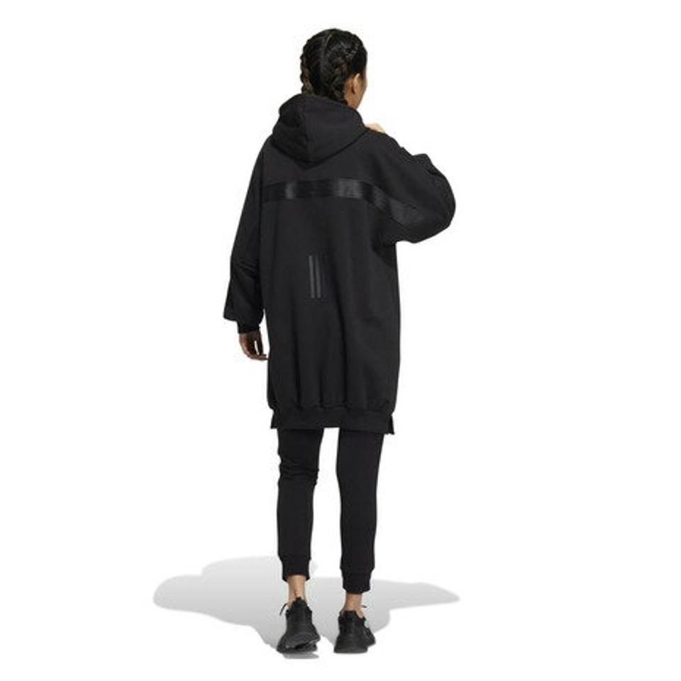 アディダス(adidas)(レディース)ワーディング オーバーサイズフィット フリース フーデッドチュニック DC670-HM2828