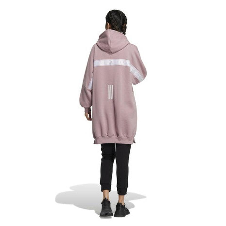 アディダス(adidas)(レディース)ワーディング オーバーサイズフィット フリース フーデッドチュニック DC670-HM2825