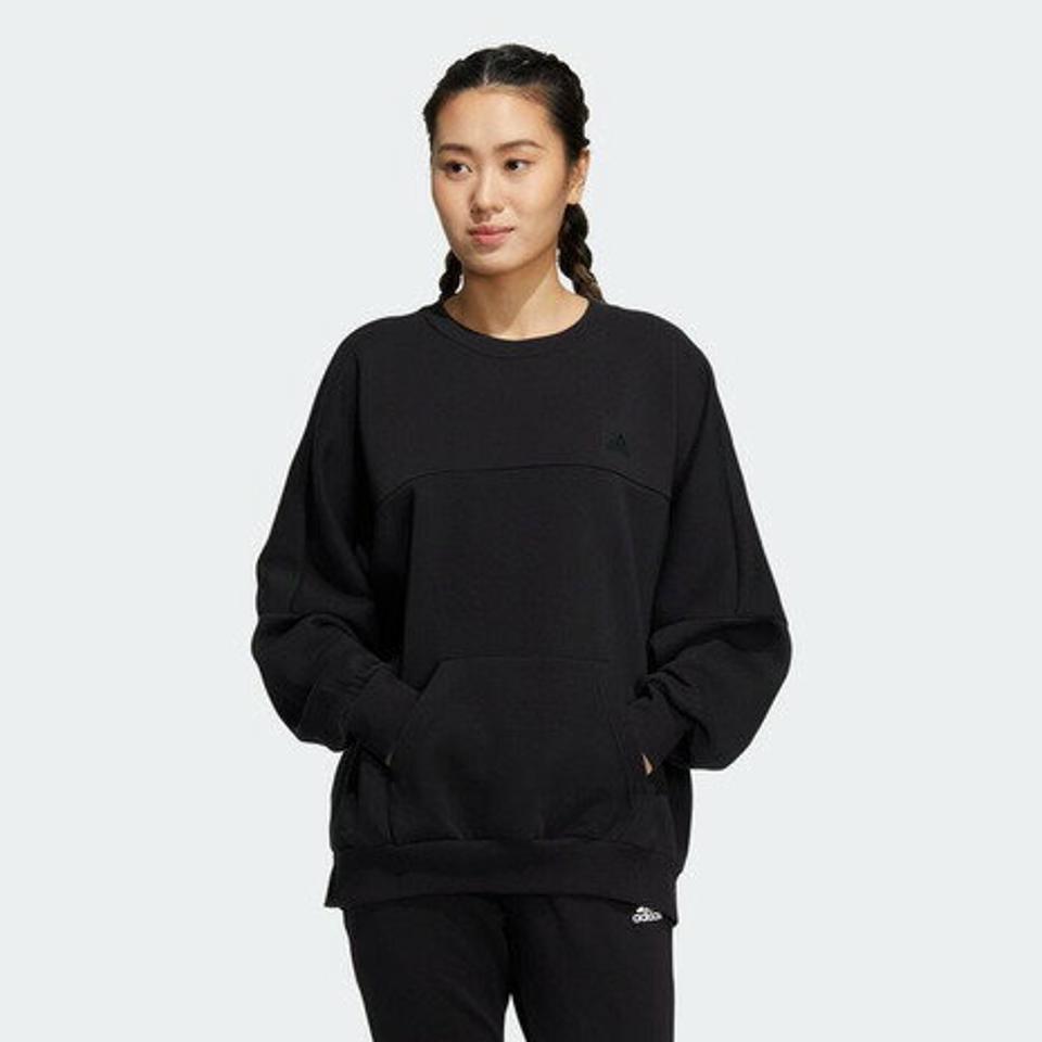 アディダス(adidas) ワーディング オーバーサイズフィット フリーススウェットシャツ CK591-HM2812 (レディース)