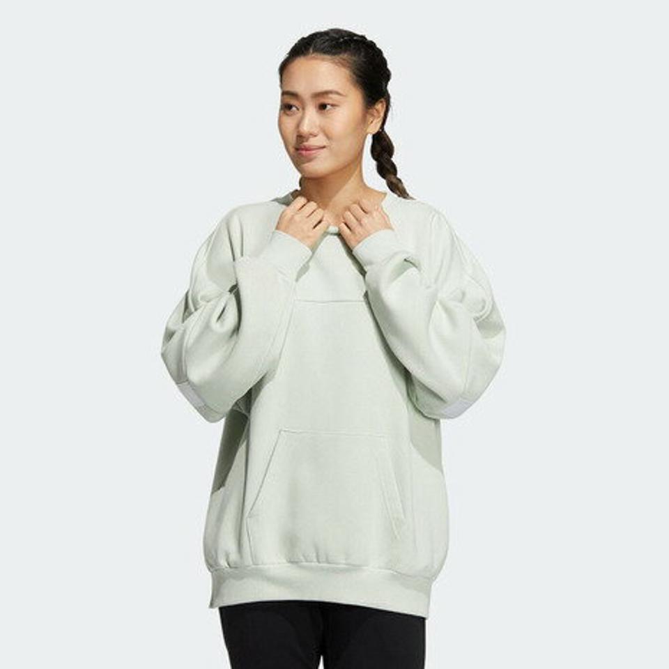 アディダス(adidas) ワーディング オーバーサイズフィット フリーススウェットシャツ CK591-HM2810 (レディース)