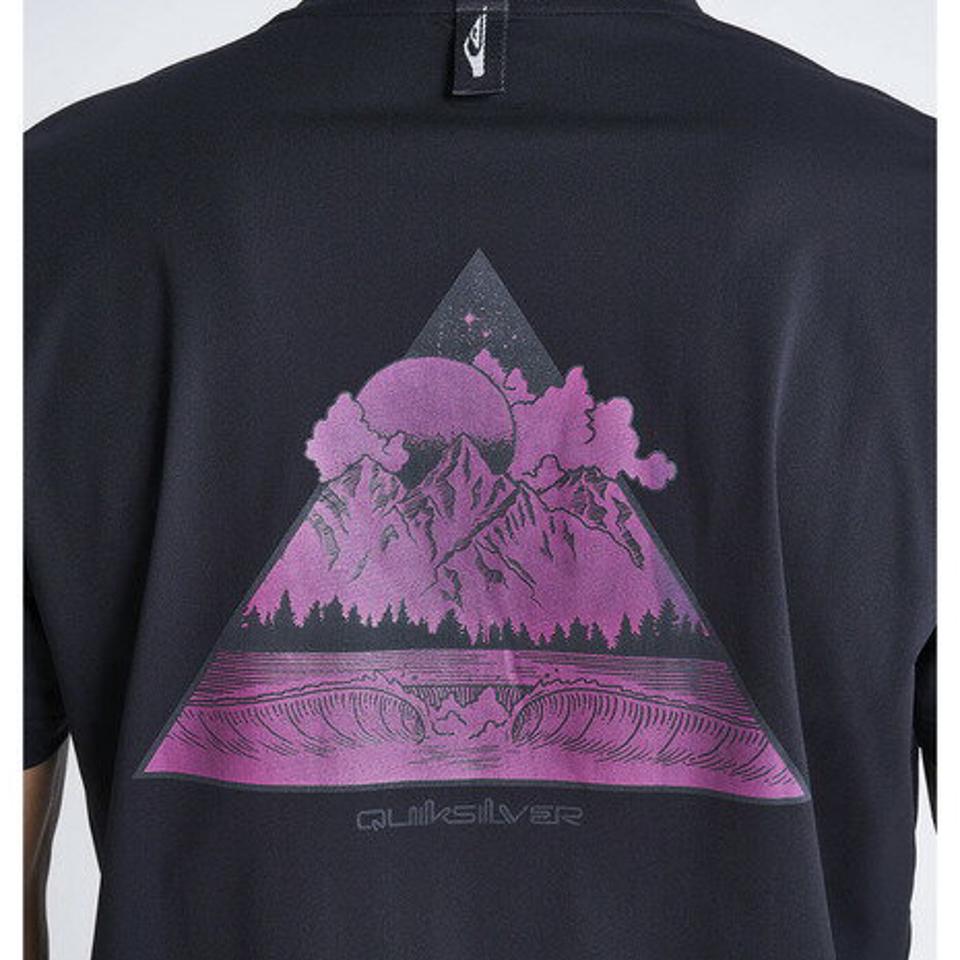 クイックシルバー（Quiksilver） M&W CLEAR SKIES 半袖Tシャツ 22SUQLY222005BLK （メンズ）