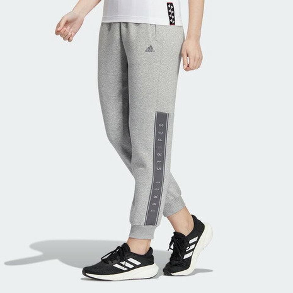 アディダス(adidas)(レディース)ワーディング レギュラーフィット フリース カフ 9/10丈 パンツ CE158-HM2829