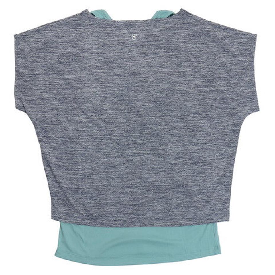 ウィッテム（HUITIEME） フィットネス 半袖Tシャツ タンクトップセット HU20SDSK821001NVY （レディース）