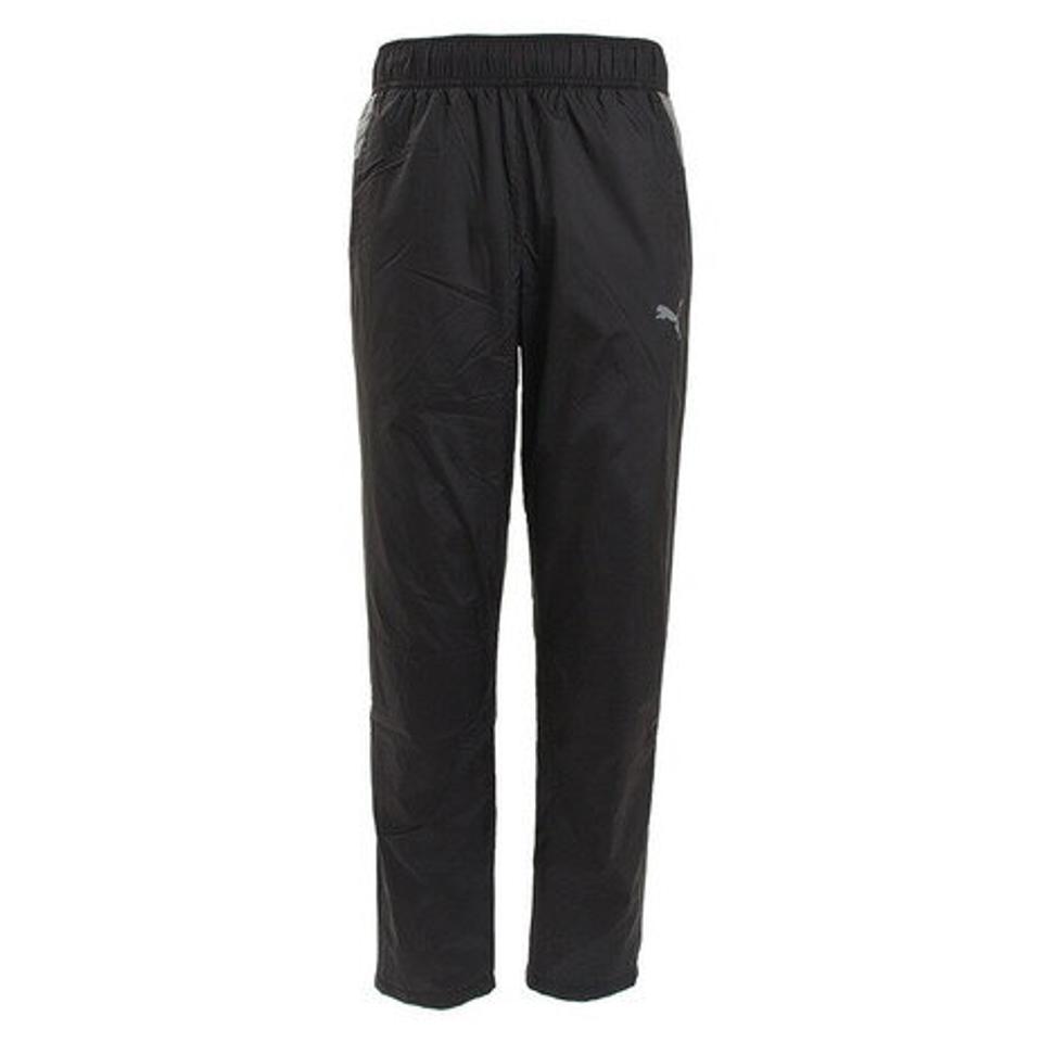 【20%OFFクーポン対象!6/10まで】プーマ(PUMA)(メンズ)裏トリコット ウーブンパンツ 520449-01 BLK スポーツウェア