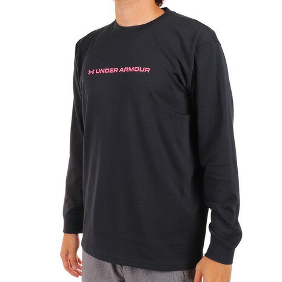 【10/25 24h限定 エントリー＆対象3店舗買い回りで最大P10倍！】アンダーアーマー（UNDER ARMOUR）（メンズ）長袖Tシャツ メンズ ヘビーウエイト チャージドコットン 1375536 001