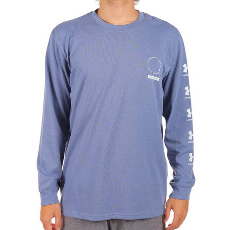 アンダーアーマー（UNDER ARMOUR）（メンズ）長袖Tシャツ メンズ ヘビーウエイト チャージドコットン 1375535 767