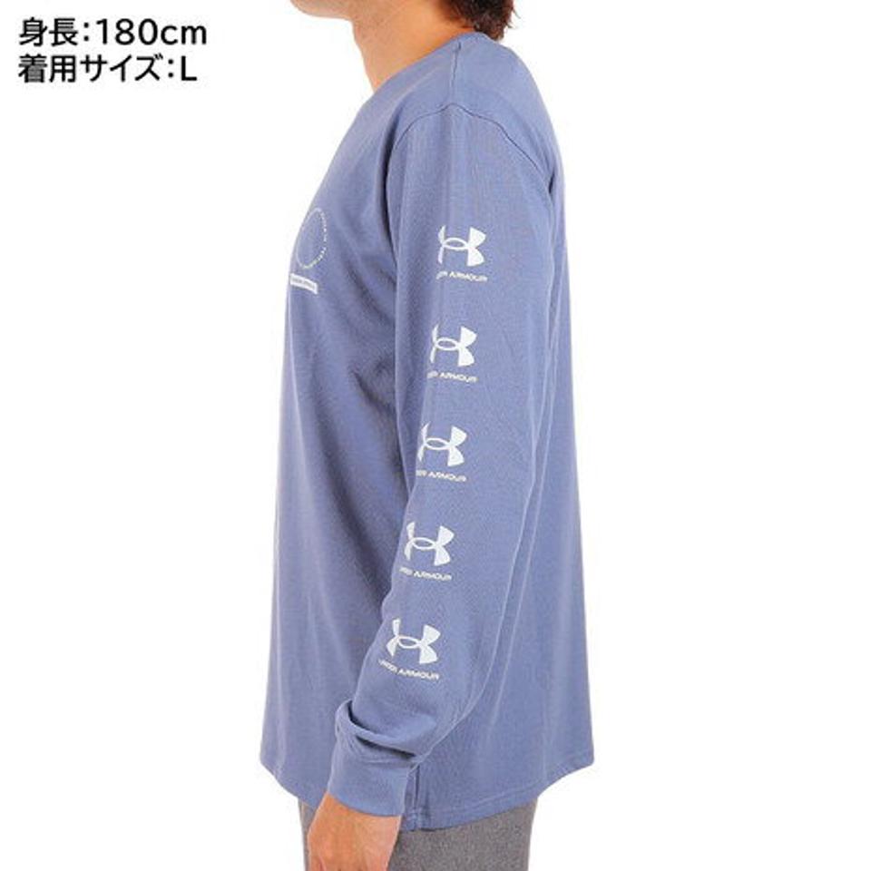 アンダーアーマー（UNDER ARMOUR）（メンズ）長袖Tシャツ メンズ ヘビーウエイト チャージドコットン 1375535 767