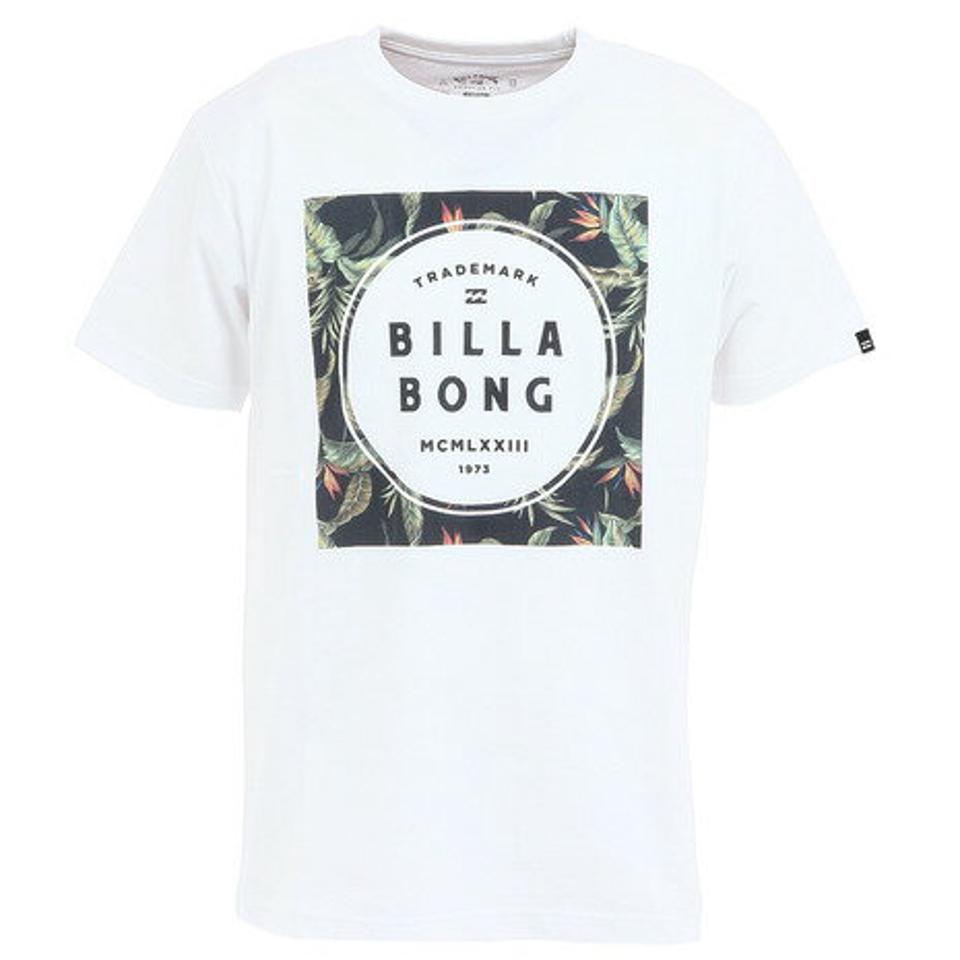 ビラボン（BILLABONG） Tシャツ メンズ 半袖 SQUARE LOGO BB011-202 WHT カットソー （メンズ）