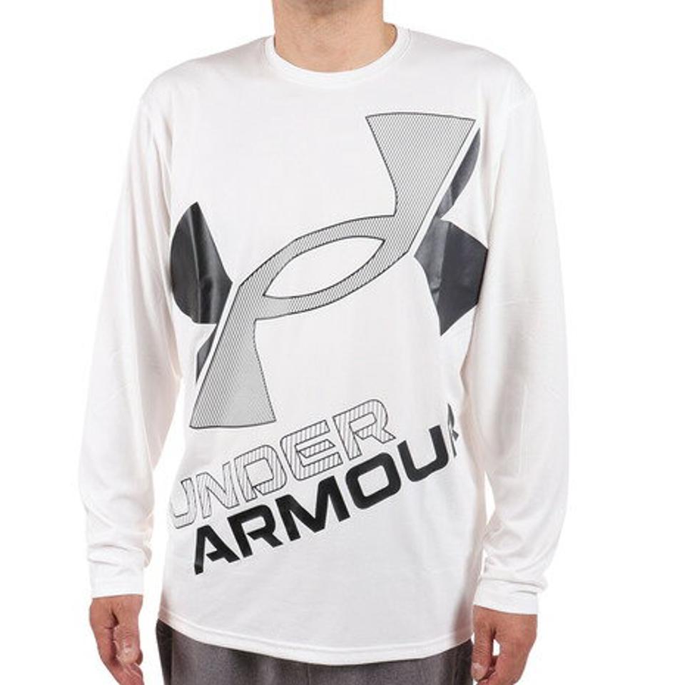 アンダーアーマー（UNDER ARMOUR）（メンズ）長袖Tシャツ メンズ テック ビッグロゴ 1375533 100