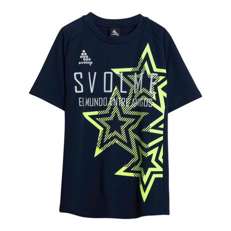スボルメ（SVOLME）（キッズ）サッカー フットサルウェア ジュニア ジュニア スターロゴTRトップ SDG 半袖Tシャツ 1221-95900NY