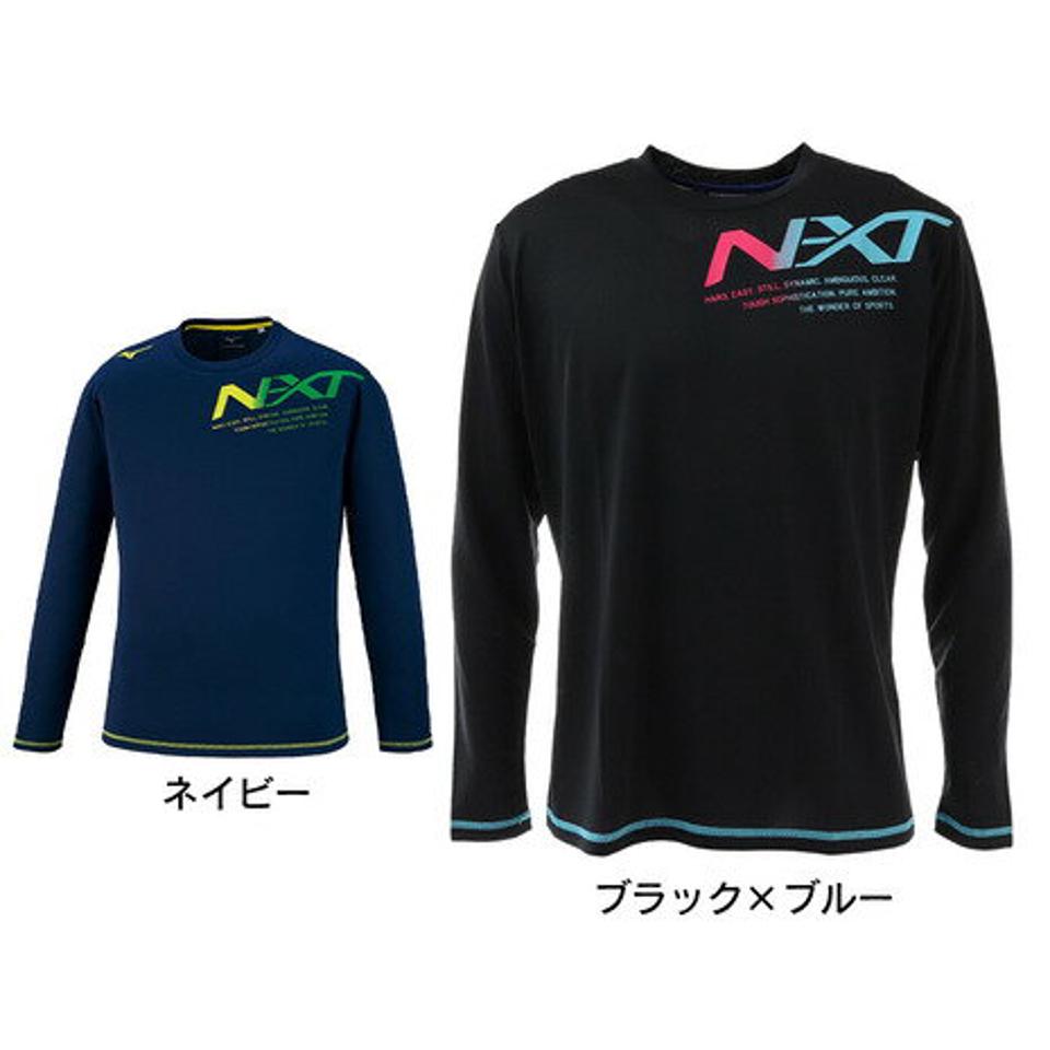 ミズノ（MIZUNO）（メンズ、レディース） N-XT プラクティス長袖Tシャツ V2MA0591