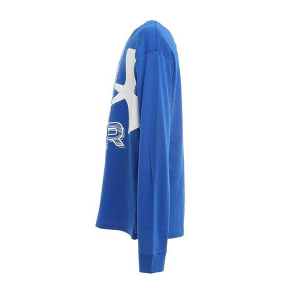 【11/5 24h限定 エントリー＆対象4店舗買い回りで最大P10倍！】アンダーアーマー（UNDER ARMOUR）（キッズ）スーパー ビッグロゴ ロングスリーブ Tシャツ 1375482 486