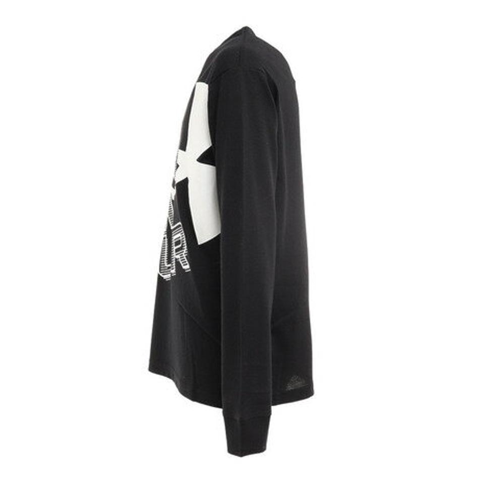 【11/5 24h限定 エントリー＆対象4店舗買い回りで最大P10倍！】アンダーアーマー（UNDER ARMOUR）（キッズ）スーパー ビッグロゴ ロングスリーブ Tシャツ 1375482 001