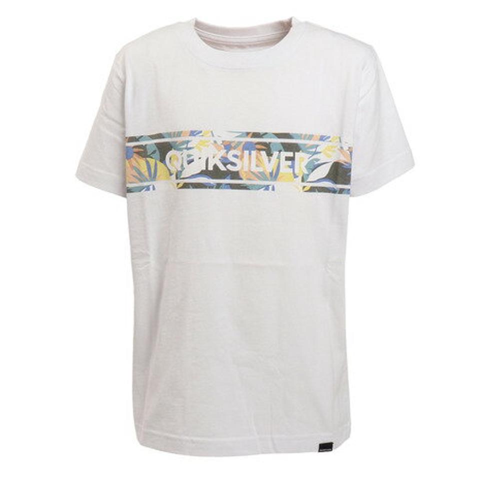 クイックシルバー（Quiksilver） キッズ FRONT LINE ST Tシャツ 半袖 KST201110WHT （キッズ）