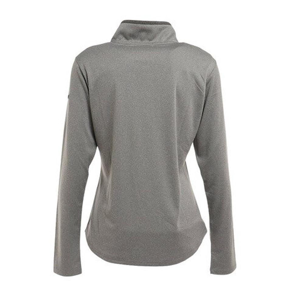 ルコック スポルティフ(Lecoq Sportif)(レディース)テニスウェア レディース NEW COSMOS HALFZIP 長袖シャツ QTWUJB01 GY