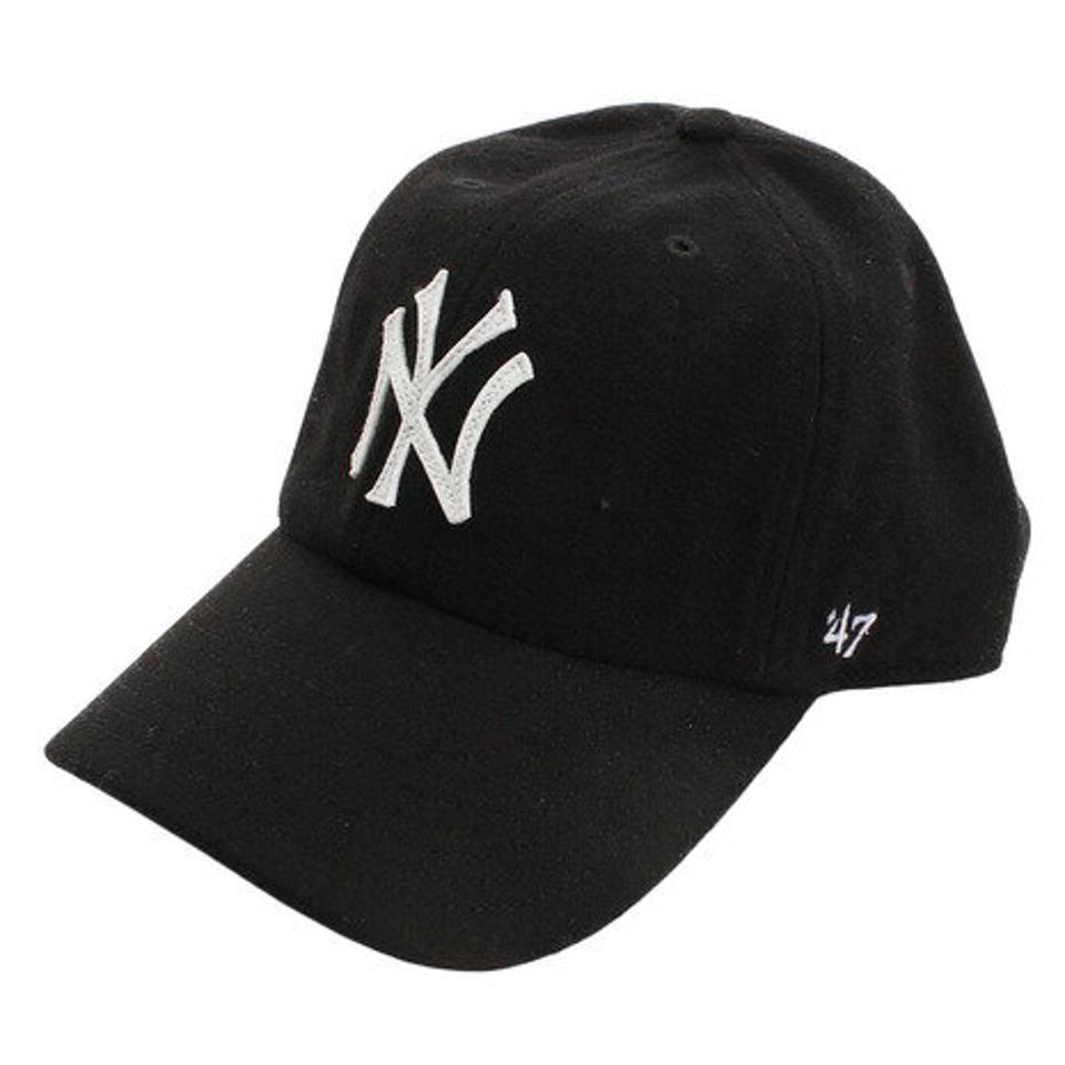 フォーティーセブン（47）（メンズ）Yankees Droper CLEAN UP キャップ B-DRPER17WMH-BK