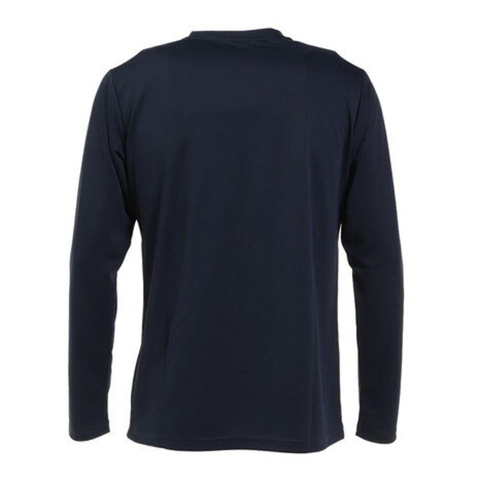 ルコック スポルティフ(Lecoq Sportif) テニスウェア GRAPHIC 長袖シャツ QTMUJB00 NV (メンズ)