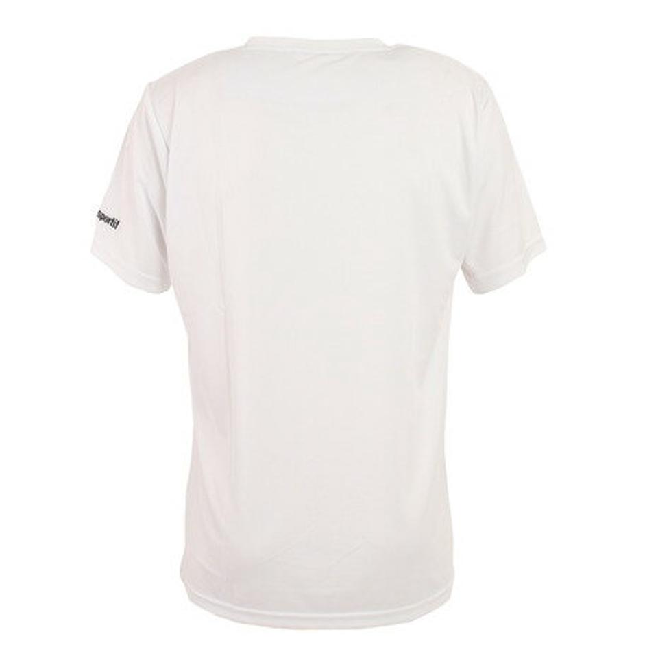 ルコック スポルティフ(Lecoq Sportif) テニスウェア TEAM GRAPHIC GAME SHIRT QTMTJA93 WHT (メンズ)