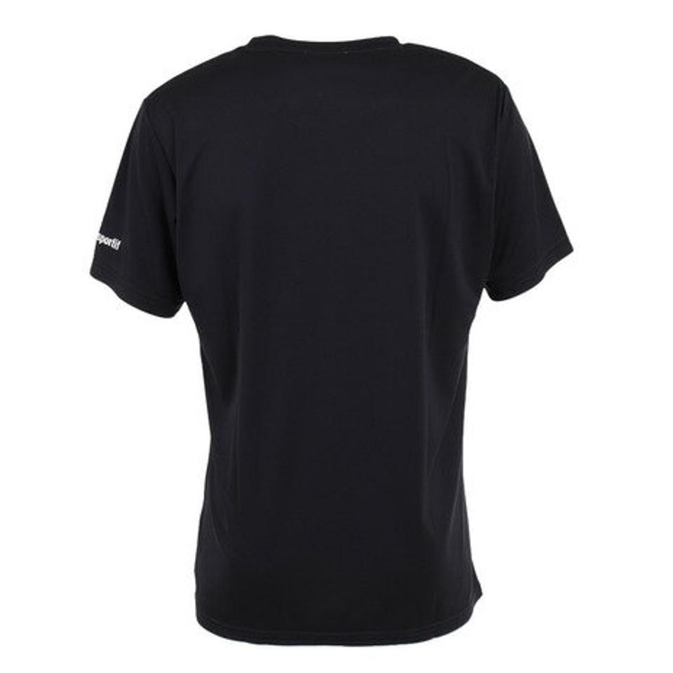 ルコック スポルティフ(Lecoq Sportif) テニスウェア TEAM GRAPHIC GAME SHIRT QTMTJA93 NVY (メンズ)