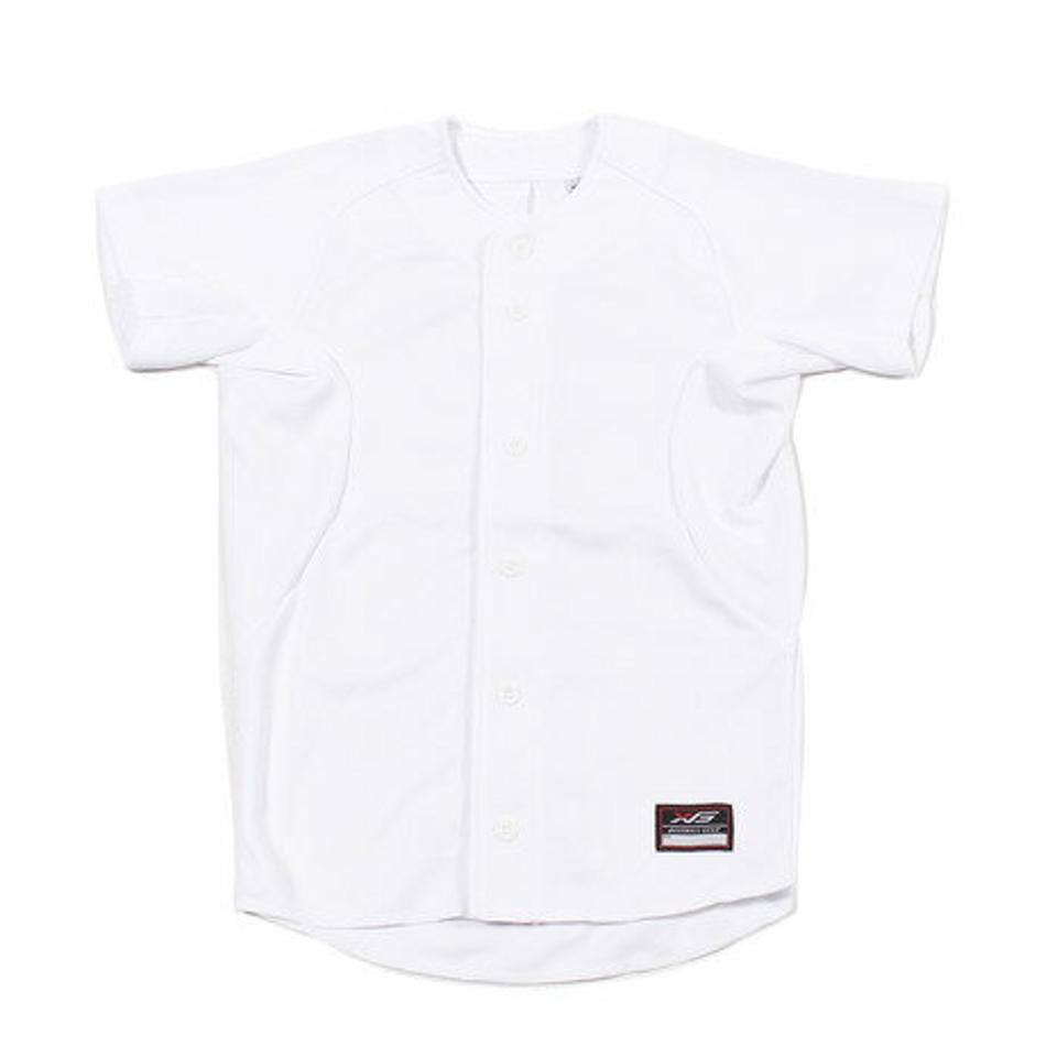 エックスティーエス(XTS)(キッズ)野球 ユニフォーム ジュニア キッズ シャツ 練習着 724G8ES8404 WHT