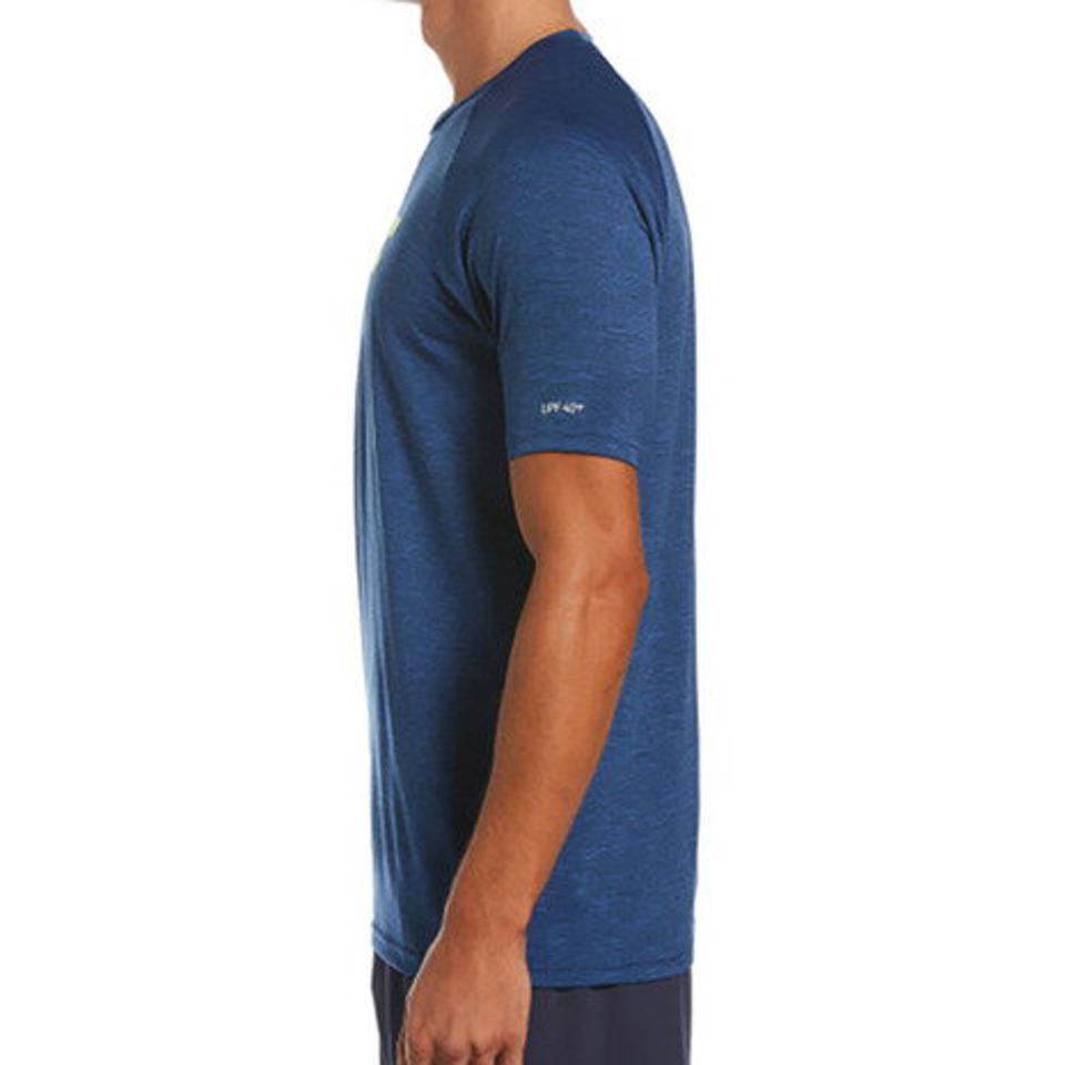 ナイキ（NIKE） NESSB660 メンズラッシュガード 半袖Tシャツ 2992012-10 ブルー系 水陸両用 UVカット 紫外線対策 （メンズ）