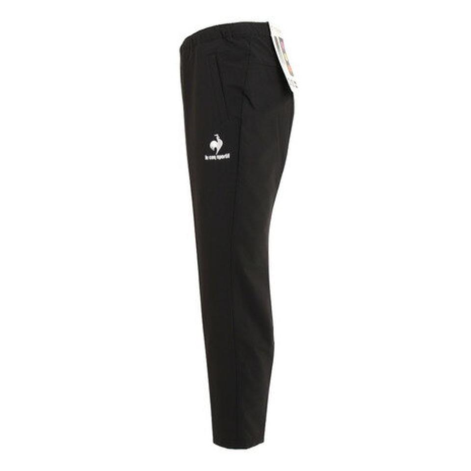 【10%OFFクーポン 2/16まで】ルコック スポルティフ(Lecoq Sportif)(メンズ)テニスウェア ヒートナビ クロスパンツ QMMUJG21 BK