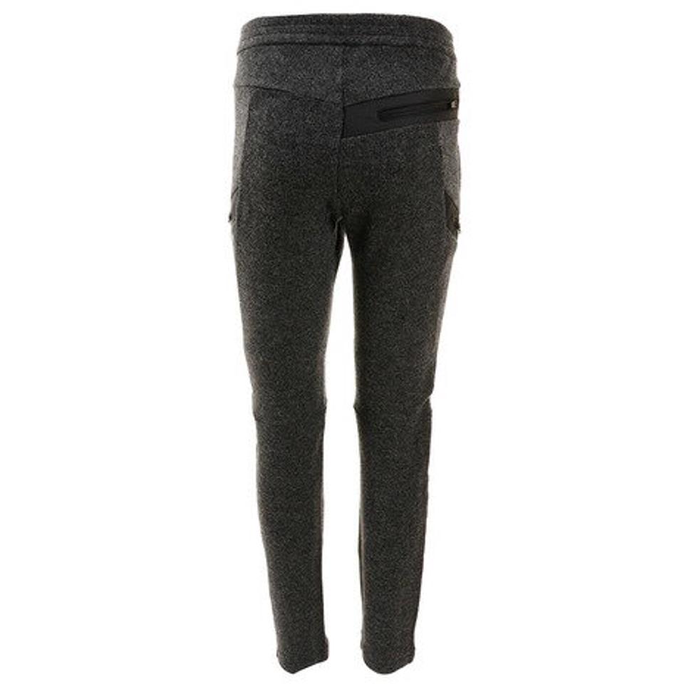 POLEWARDS ニットフリースパンツ PW28JF67MBLK (メンズ)