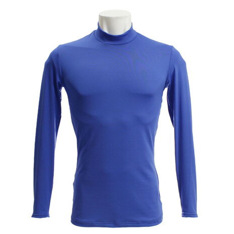【9/5 24h限定エントリー&対象4店舗買い回りで最大P10倍!】デュアリグ(DUARIG) サッカー ウェア メンズ ストレッチハイネックシャツ プラクティスシャツ 741D6ES5389 BLU (メンズ)