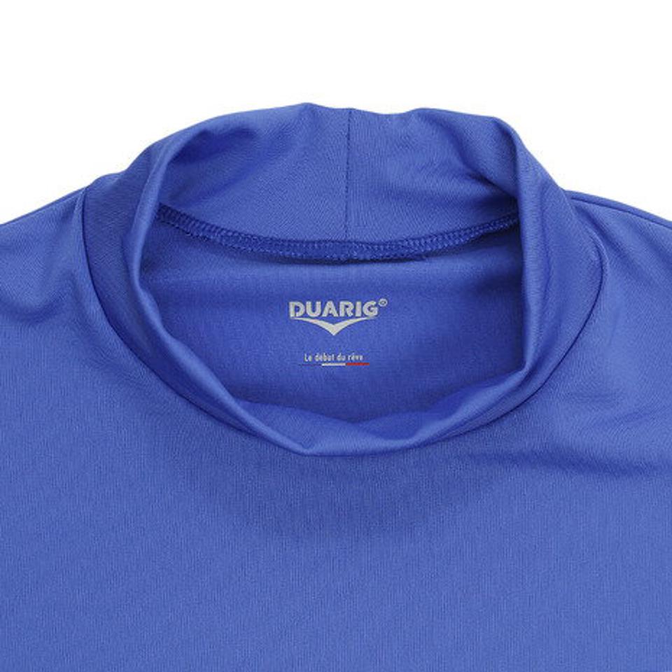 【9/5 24h限定エントリー&対象4店舗買い回りで最大P10倍!】デュアリグ(DUARIG) サッカー ウェア メンズ ストレッチハイネックシャツ プラクティスシャツ 741D6ES5389 BLU (メンズ)