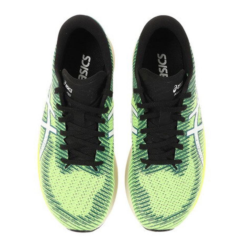 アシックス（ASICS）（メンズ）ランニングシューズ マジックスピード2 フラッシュ グリーン 1011B443.750 スニーカー トレーニング 軽量 駅伝 部活 マラソン
