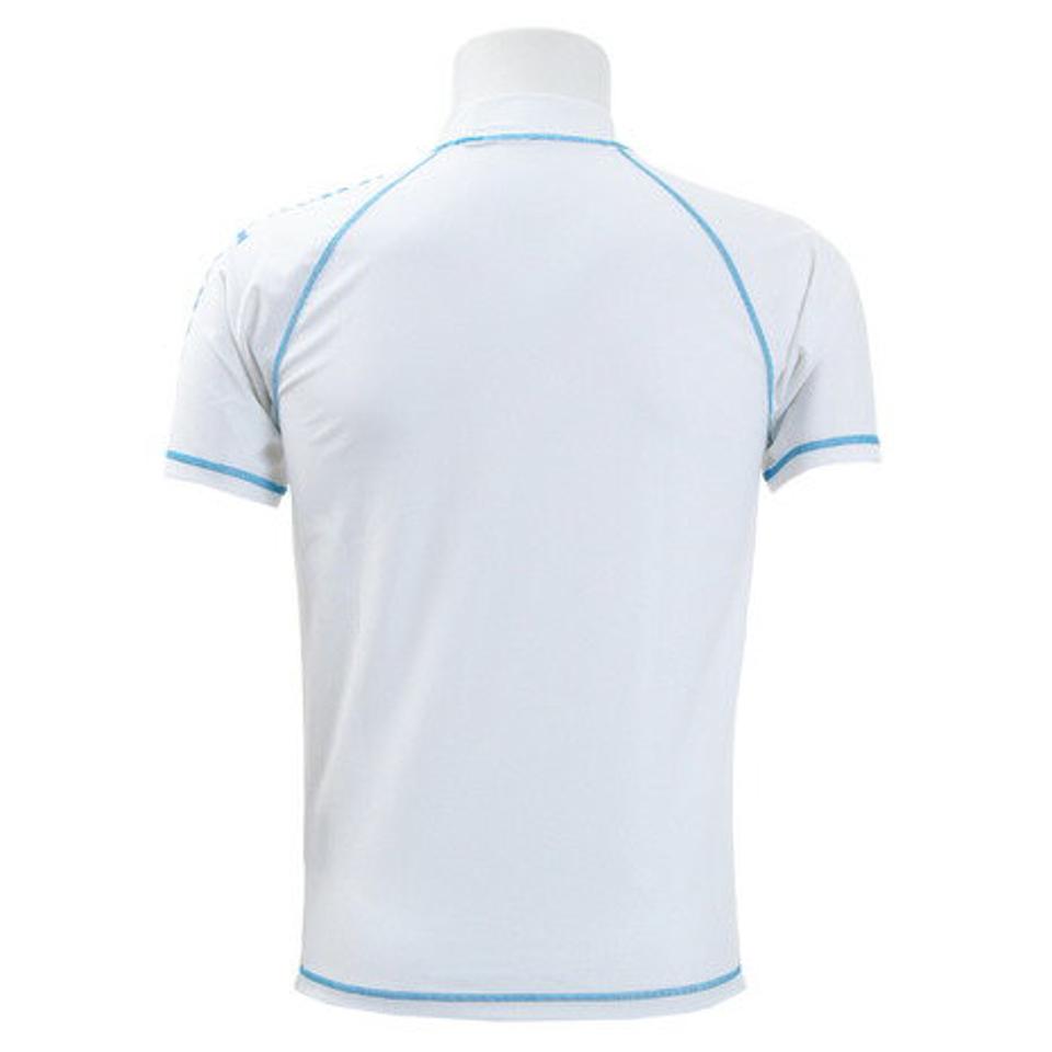 【9/5 24h限定エントリー＆対象4店舗買い回りで最大P10倍！】オーシャンパシフィック（Ocean Pacific） ラッシュガード 半袖 Tシャツ 518474 WHT ホワイト 白 UVカット 紫外線対策 （メンズ）