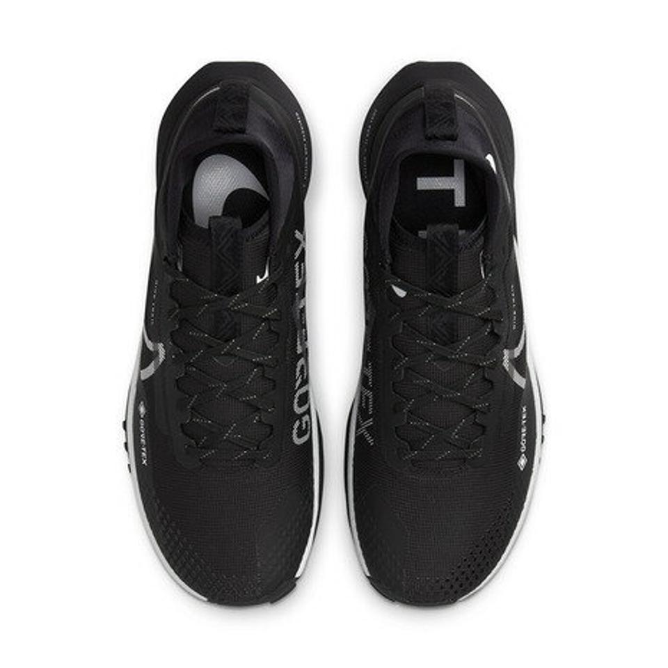 ナイキ（NIKE）（メンズ）ランニングシューズ リアクト ペガサス トレイル 4 GTX ブラック DJ7926-001 スニーカー トレイル 防水 軽量 安定性 雨 雨天
