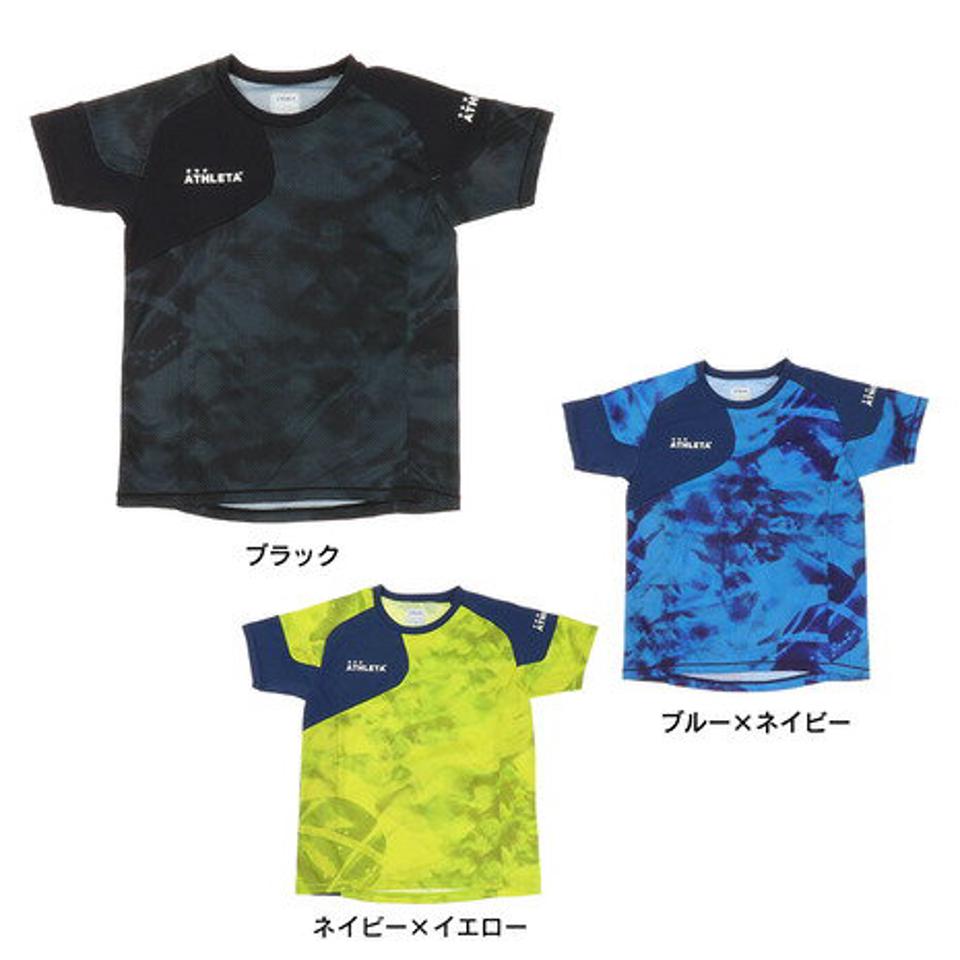 【4/10限定！エントリーで最大100％ポイントバック】アスレタ（ATHLETA）（キッズ） ジュニア サッカー フットサルウェア プラクティスTシャツ XE-397J
