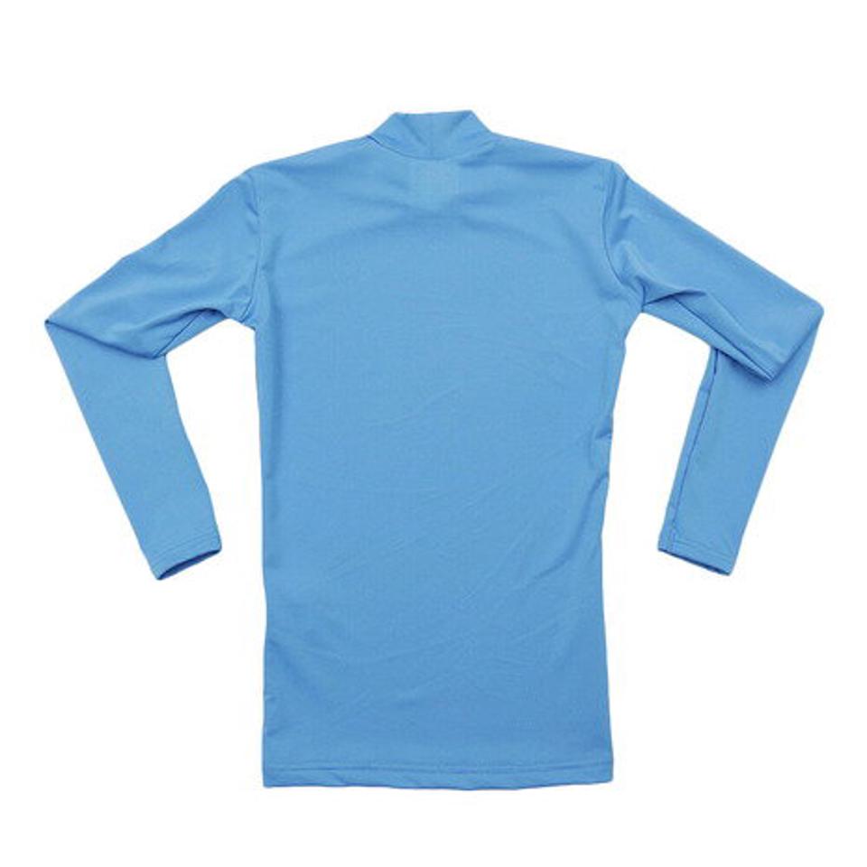 デュアリグ(DUARIG) サッカー ジュニア インナー ストレッチハイネックシャツ 742D6ES2981 サックス 水色 アンダー シャツ 長袖 (キッズ)