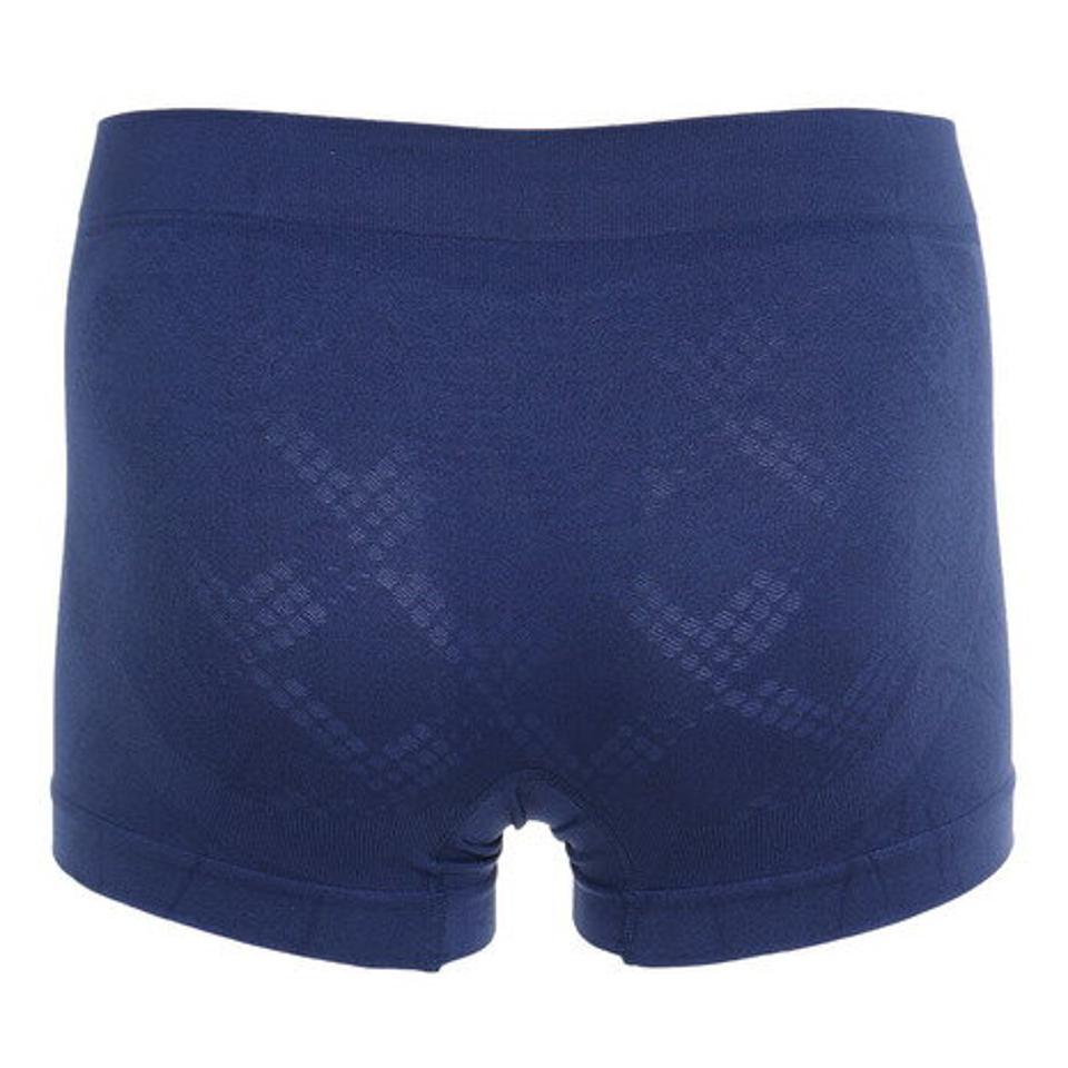 ボディワイルド(BODY WILD) ボクサーパンツ 成型ジオメトリック柄 前とじ BWS875J BLU (メンズ)