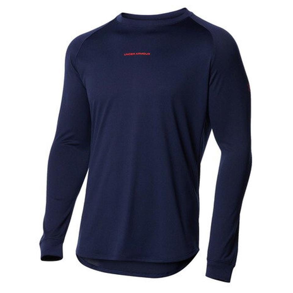 アンダーアーマー（UNDER ARMOUR） バスケットボールウェア ロンT ロングショット ロングスリーブ Tシャツ 1.5 1368856 410 （メンズ）