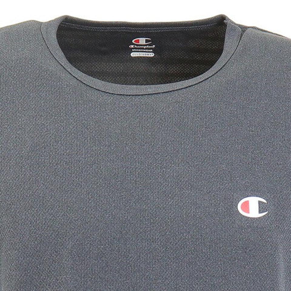 チャンピオン(CHAMPION) ヘザーメッシュ クルーネックTシャツ CM1-T303S089 (メンズ)