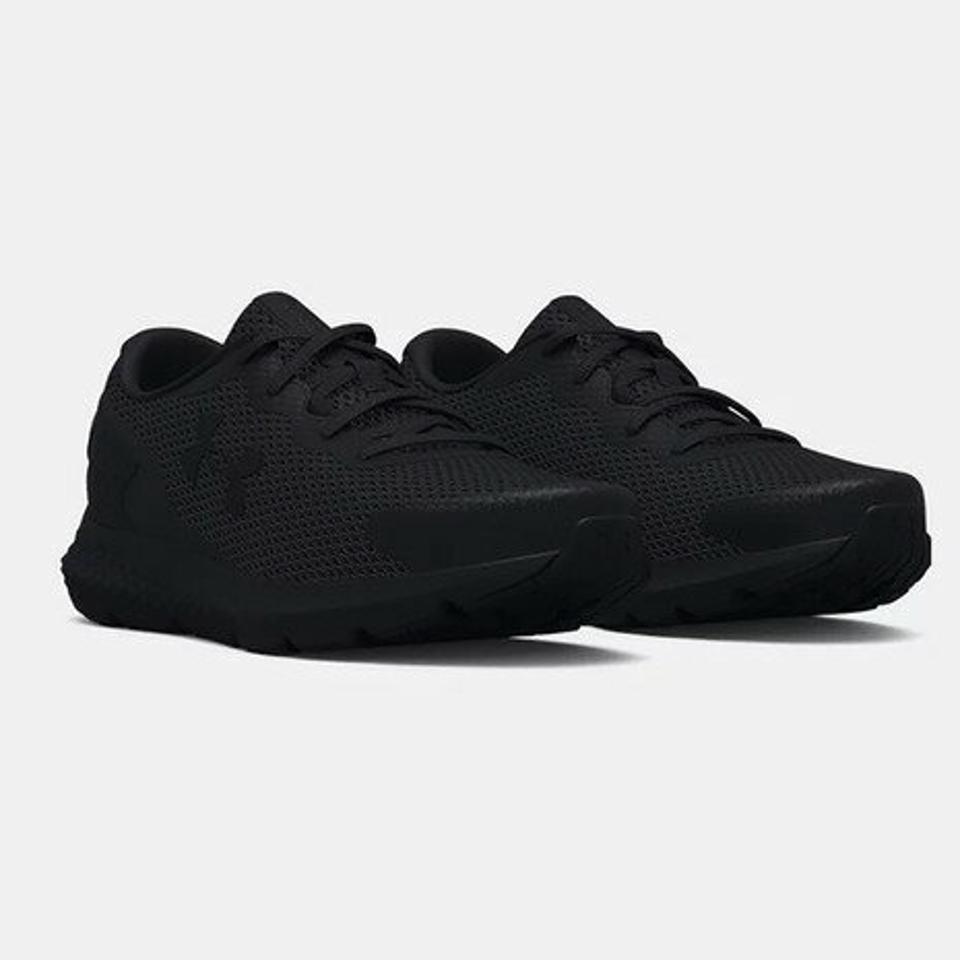 アンダーアーマー（UNDER ARMOUR）（レディース）ランニングシューズ レディース 黒 チャージド ローグ3 ブラック 3024888 003 スニーカー