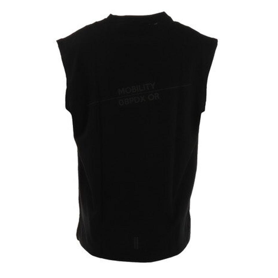 ライズ(RYZ)(メンズ)STAMPED ノースリーブシャツ 869R1EG6244 BLK